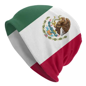 Ženy, Muži Beanie Klobúk Mexiko Vlajka Teplé Jarné Zimné Outdoorové Hip-hop Čiapočku Spp