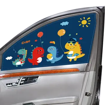 Baby Auto Okno Tieni Magnetické Auto Tieni Zdvíhateľnej Čelné Sklo Slnečník Dieťa Strane Okna Záclony Univerzálny Magnetický Cartoon Auto