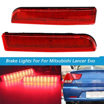 Pár Auto Zadný Nárazník Reflektor Osvetlenie Červené Brzdy Zadné Svetlá Otočte Signálne Svetlá Brzdové Svetlá Pre Mitsubishi Lancer Evo