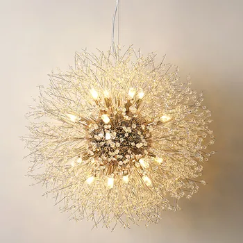 2021 Moderné Crystal Púpava Luster Osvetlenie Prívesok Lampy, Obývacia Izba, Jedáleň, Domáce Dekorácie WF-P40GD