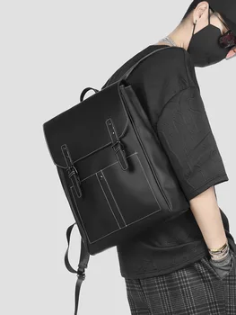 Nový jednoduchý retro móda pre mužov batoh bežné kórejská verzia muž taška veľká kapacita batoh batoh trend počítač taška