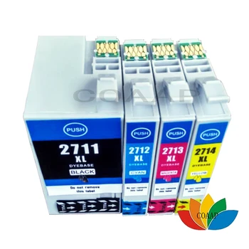 4 Kompatibilný T2711 T2712 T2713 T2714 ink cartridge pre Epson WorkForce Pro WF3620 WF3640 WF7110 WF7620 Atramentové Tlačiarne