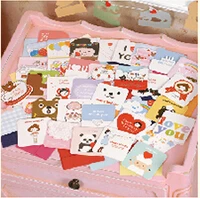5 ks roztomilý mini praje všetko najlepšie k narodeninám karty deti valentine mini darčekové karty