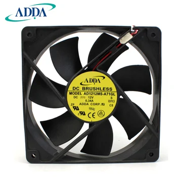 ADDA AD1212MS-A71GL S Servera Chladiaci Ventilátor DC 12V 0.34 A 120x120x25mm 2-wire