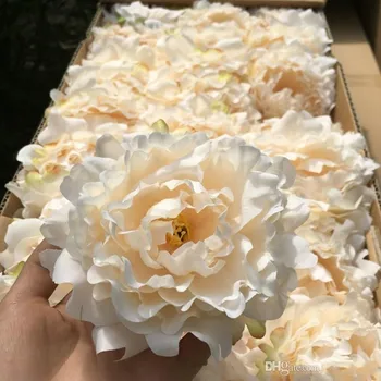 15 CM umelé kvety Hodváb Pivónia Kvet Hlavy Svadobné Party Dekorácie dodávky Simulácia falošné kvet hlavu domov dekorácie
