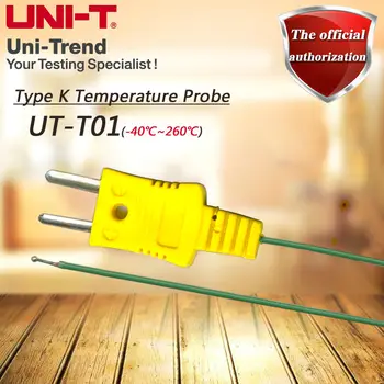 JEDNOTKA UT-T01 kontakt termočlánok typu K / teplota sonda -40 ~ 260 stupňov Celzia
