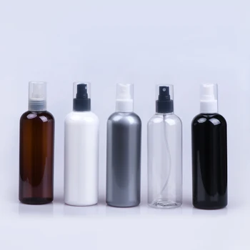 20pcs 300 ml black/clear/hnedá/biela/šedá prázdne sprej čerpadla fľaše, 300cc PET fľaša s postrekovač čerpadla ,Jemné hmlu postrekovač fľašu