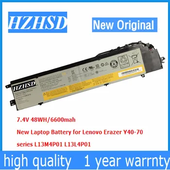 7.4 V 48WH Nový, Originálny Y40-70 Notebook Batéria pre Lenovo Erazer Y40-70 série L13M4P01 L13L4P01