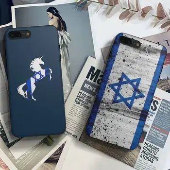 Izrael Vlajka Telefón Prípade Fundas Shell Kryt Pre Iphone 6 6 7 8 Plus Xr X Xs 11 12 13 Mini Pro Max