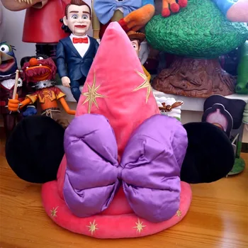 Disney Mickey Minnie enchanter klobúk plyšové hračky plyšové hračky, bábiky bábiky narodeninám pre dieťa Hlavu ornament