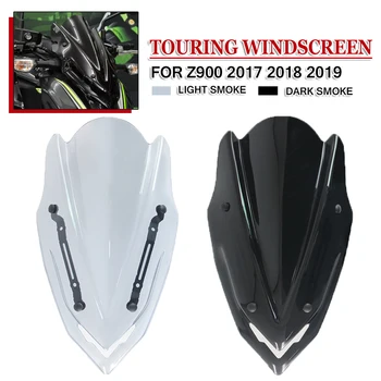 Turné čelné Sklo Pre Kawasaki Z900 Z 900 2017 2018 2019 Motocykel, ABS Čelné sklo Clonu veterný štítok Chránič S Držiakom