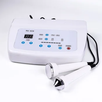 2 in1 1Mhz Ultrazvukové Omladenie Pokožky Tváre Ultrazvuk Spevnenie Stroj