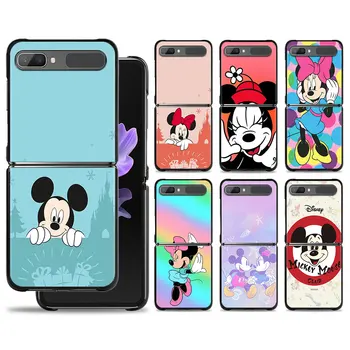 Disney Mickey Minnie Vianočné Telefón Shell Pre Samsung Galaxy Z Flip3 5G Z Flip 4 puzdro pre Galaxy Z Flip Pevný Kryt PC Fundas