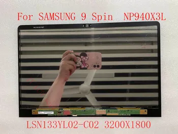 13.3 palcový LCD SAMSUNG 9 Spin NP940X3L NT940X3L LCD LED Dotykový Displej montáž LSN133YL02-C02 3200*1800