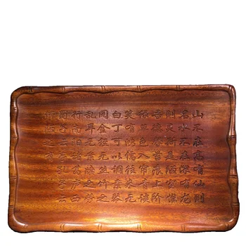 LAOJUNLU Žlté Hrušky Zásobník 36 cm Dlhý Čínskej Tradičnej Štýl, Starožitnosti, Umelecké Darčeky Remeslá