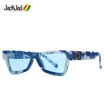 JackJad Módne Cool Blue Sky Biely Oblak Štýl ButterFly Slnečné Okuliare Milionári Dizajn Značky Slnečné Okuliare Oculos De Sol 8444