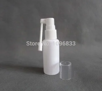 20ML Nosový Sprej Fľašu s Rotujúcimi Elephant Trunk, Biele Plastové Spreji 20CC, Lekárske Kvapaliny Balenie Fľaša,100KS/Veľa